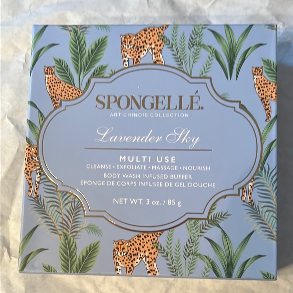 Spongellé Lavender Sky Multi Use Body Wash Infused Buffer